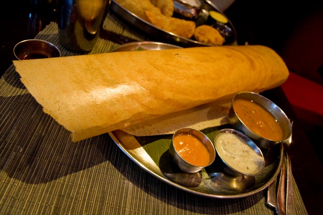 Butter Masala Dosa, Vegetarian Restaurants in Delhi