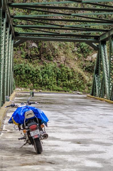 Iron bridge on Joshimath Badrinath route