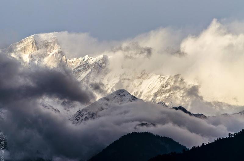 Chopta peaks from Deoria taal