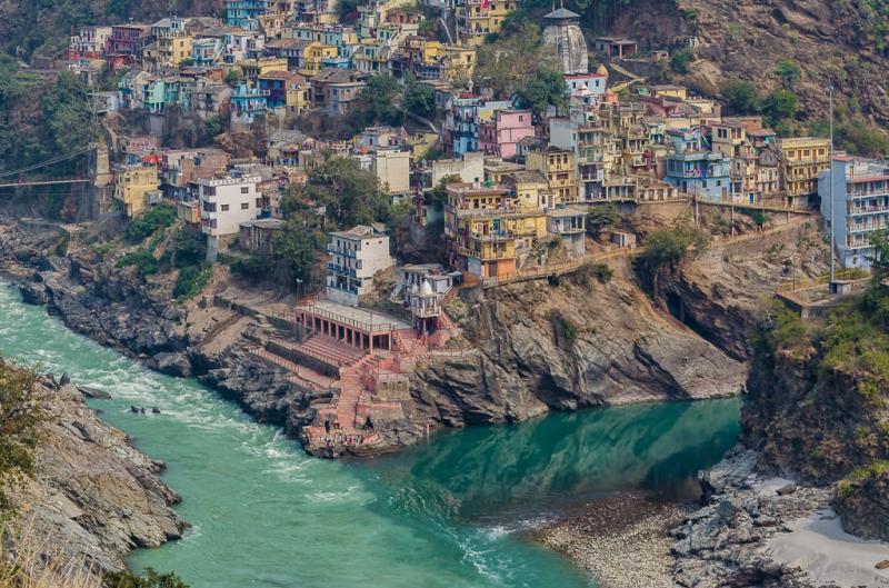 Deoprayag sangam