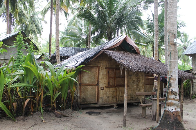 The Bamboo huts