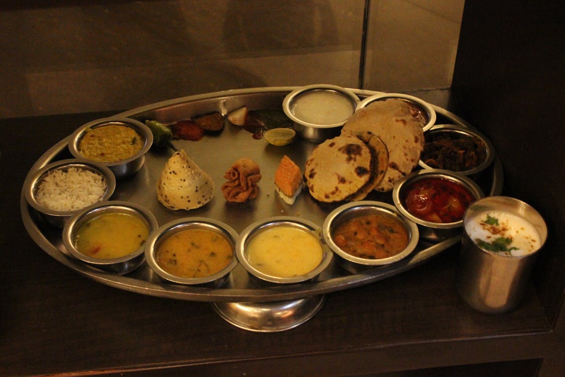 Indian Thali, India Customs and Traditions