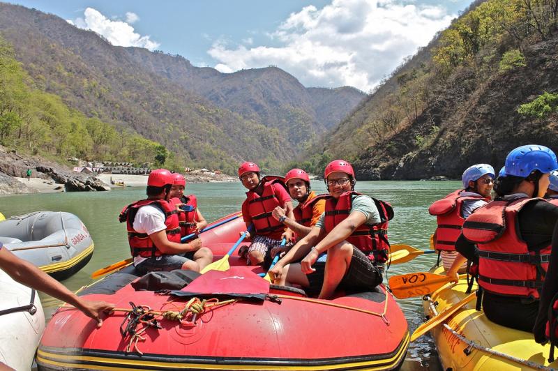Rafting Rishikesh best trip near Delhi University