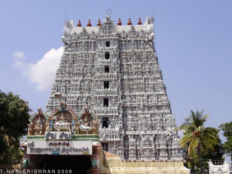 Suchindram Temple, Temples of South India