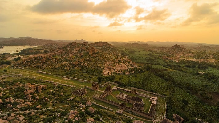 Hampi, Scratch Map Of India