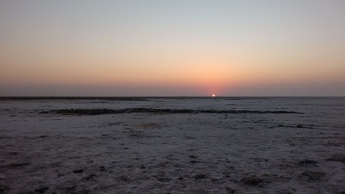 The White Rann , Scratch Map Of India