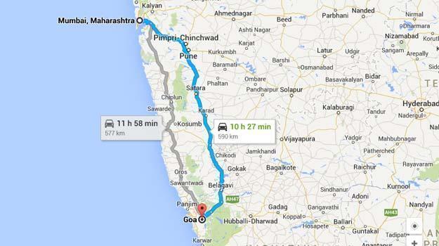 road trip from mumbai to goa