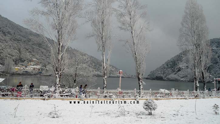 Nainital, Places for snow in India