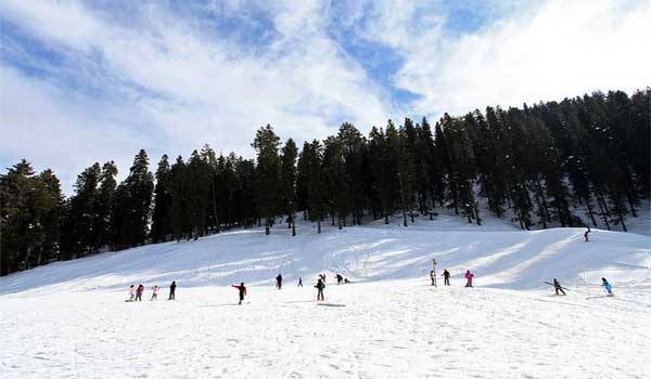 Narkanda, Snow places in India