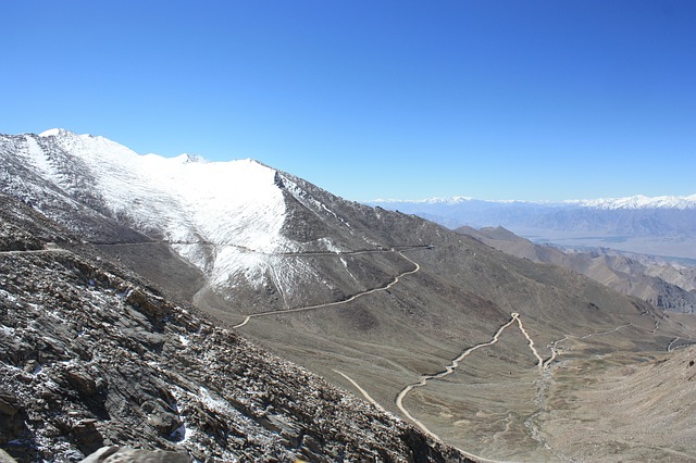 View from Khardungla Pass