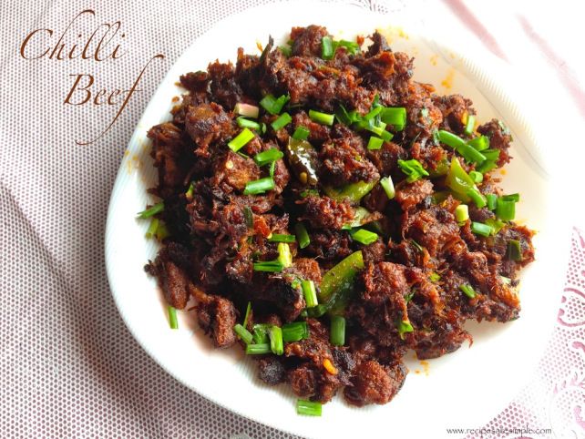 Spicy beef fry, Food of Kerala, Kerala Cuisine