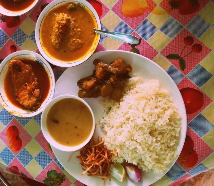 Thali at Henry Island