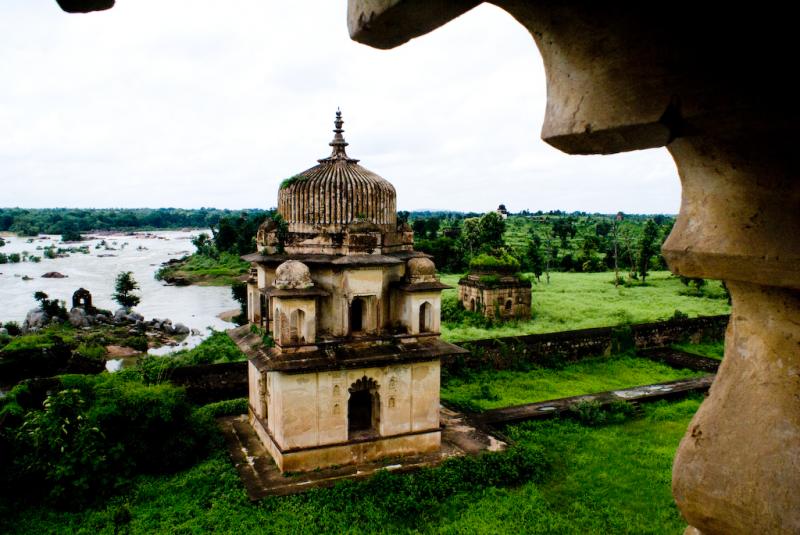 Temples in Orchha (Source)