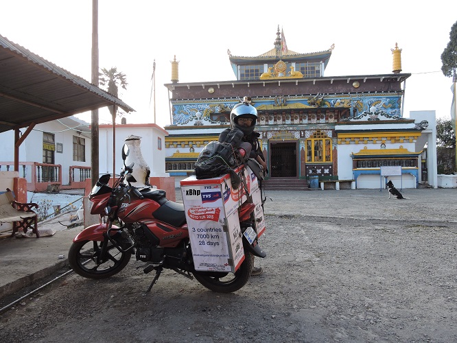 At the ghoom monastery