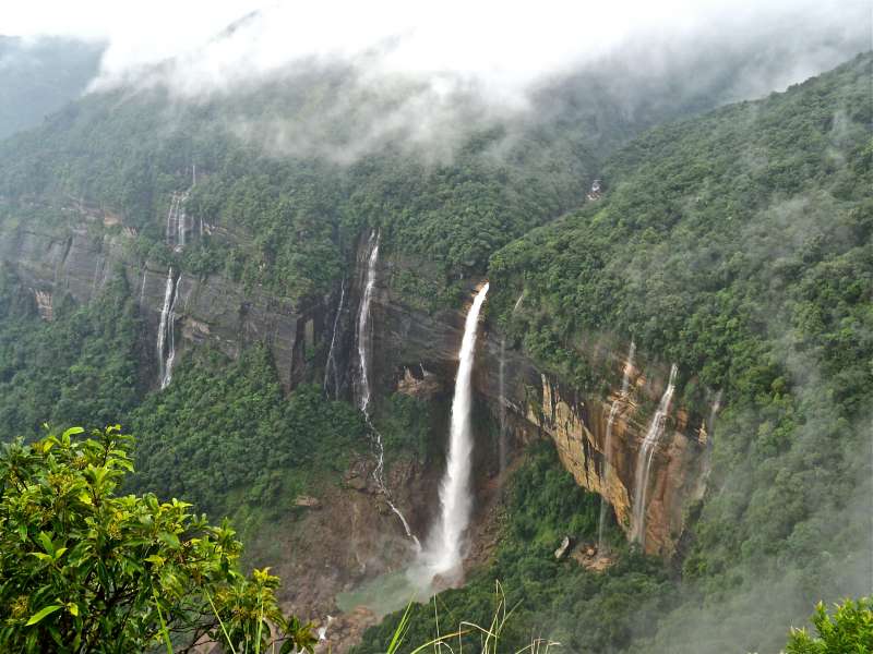 Nohkalikai_Falls, Best Waterfalls in India