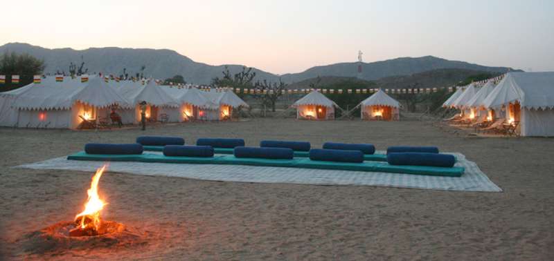 Orchard Tents – Pushkar_Holidify