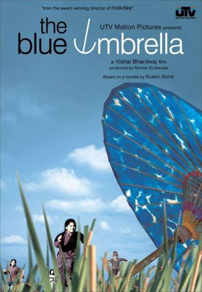 The blue umbrella