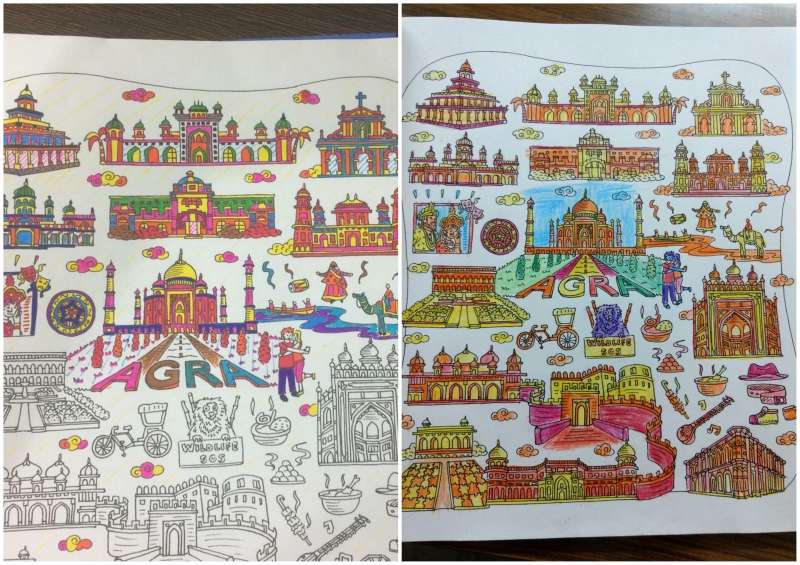agra - collage