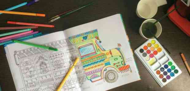 Paint the Town Red, Blue and Green: Around India in 40 Doodles
