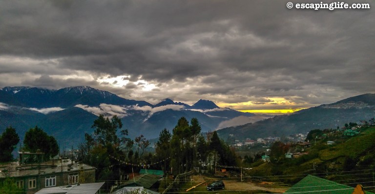 Sunset in Tawang