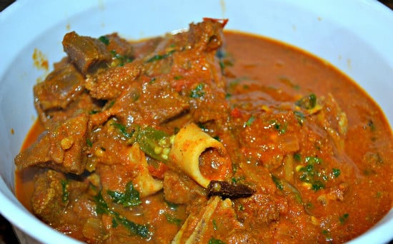 Golichina Mamsam_Food of Telangana