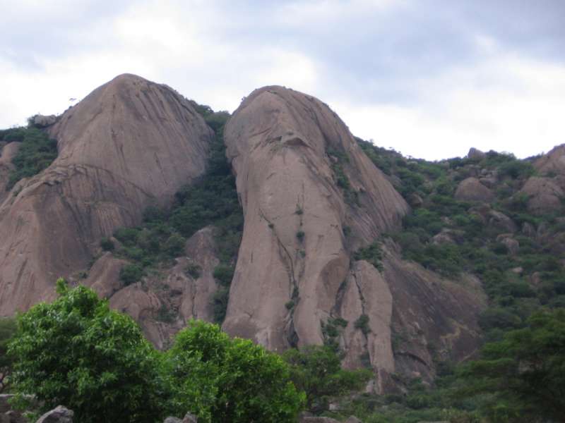 sarvadurga hills, team outing in bangalore