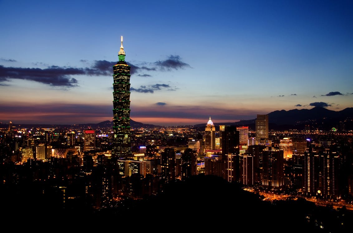 Taiwan, cheapest countries to visit from india