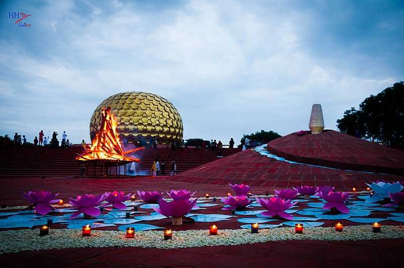 auroville globe visit timings