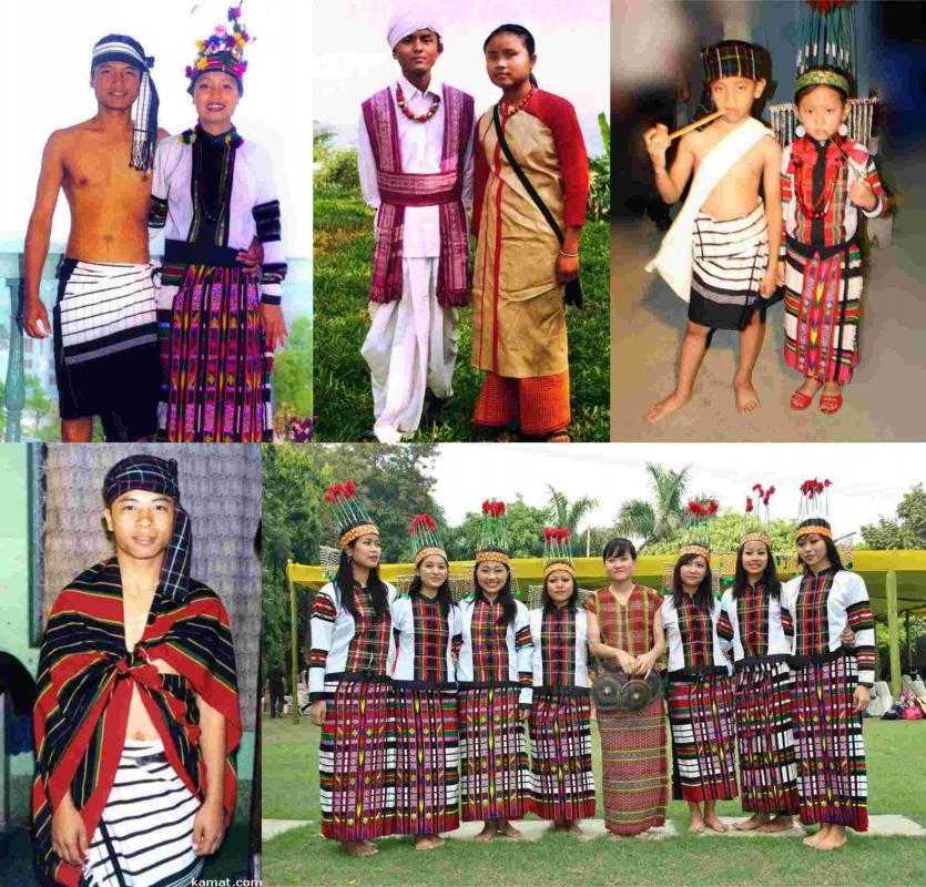 Traditional Dress of Mizoram