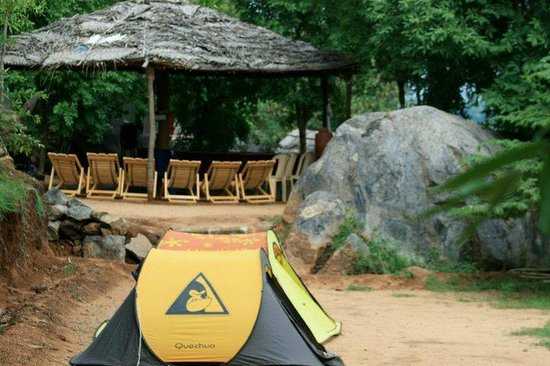 Manchinbele camping site near Bangalore