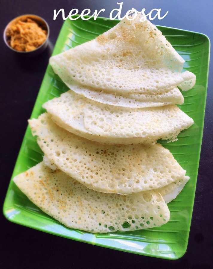 Food Of Karnataka, Neer Dosa