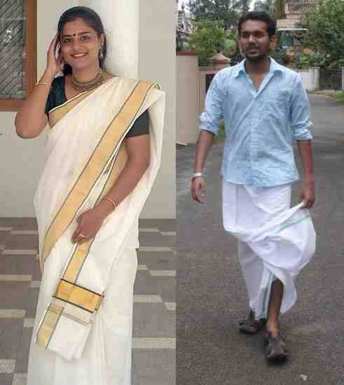 Kerala couple | Traditional dresses, Indian culture and tradition,  Traditional indian dress