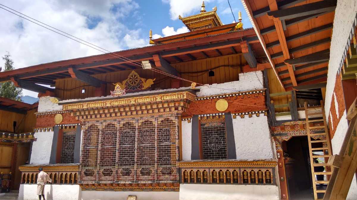 Changangkha Lhakhang Architecture