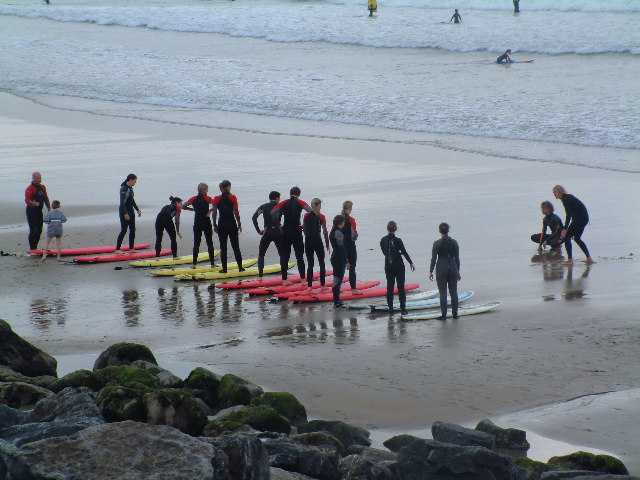 Surfing in Bali