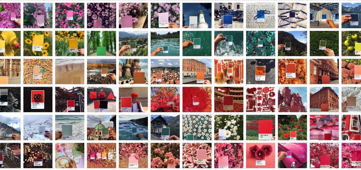 pantone cards collage｜TikTok Search