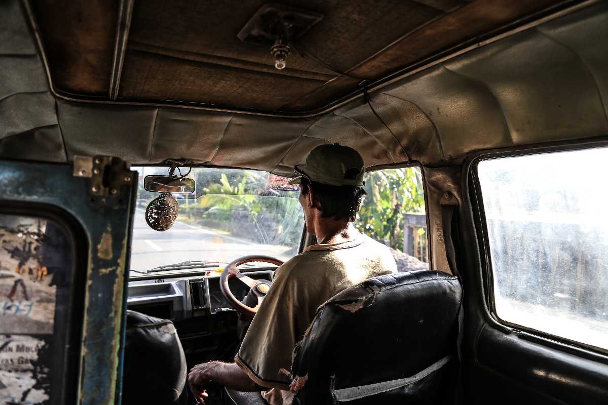 Bemo in Kuta Lombok