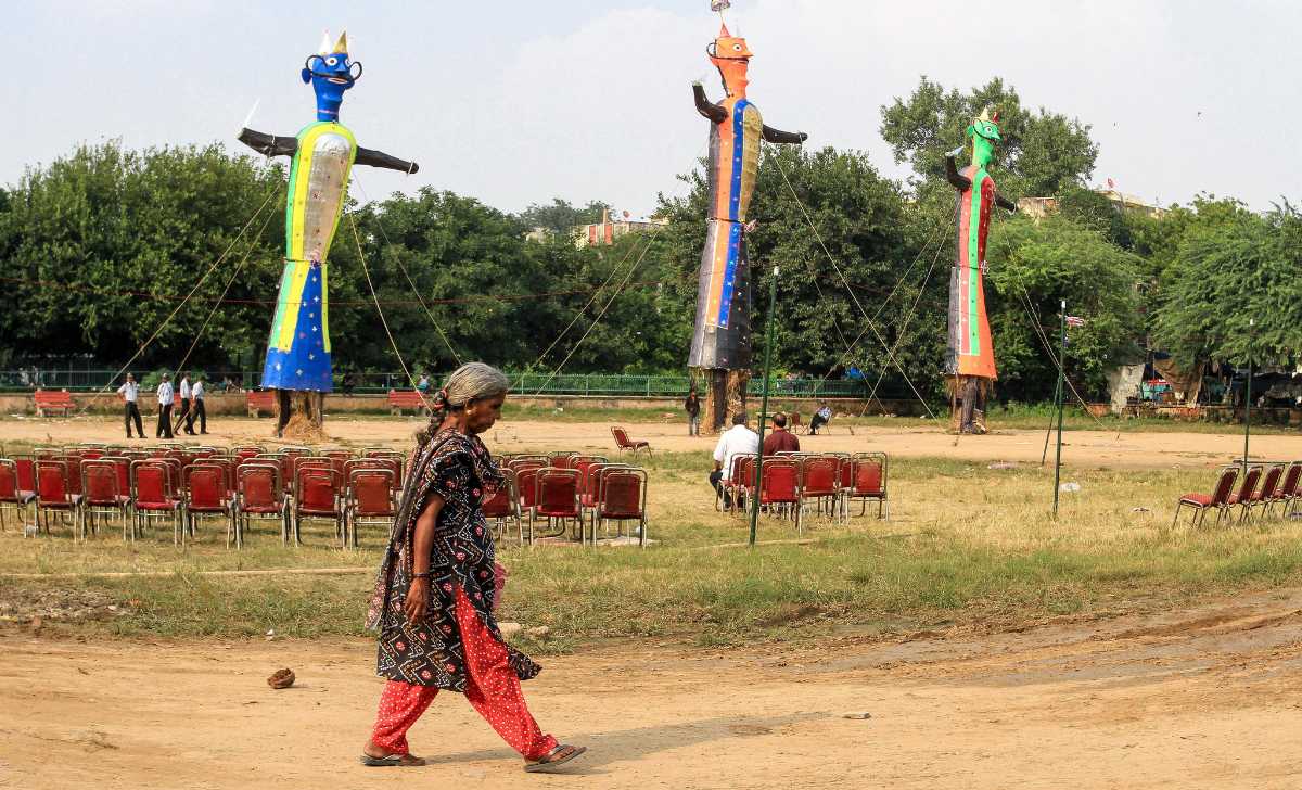 Open air theatre for Ramlila