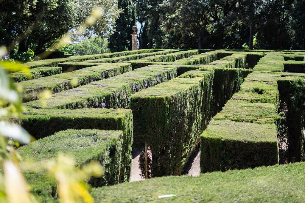 Labyrinths at the Parc del Laberint d’Horta