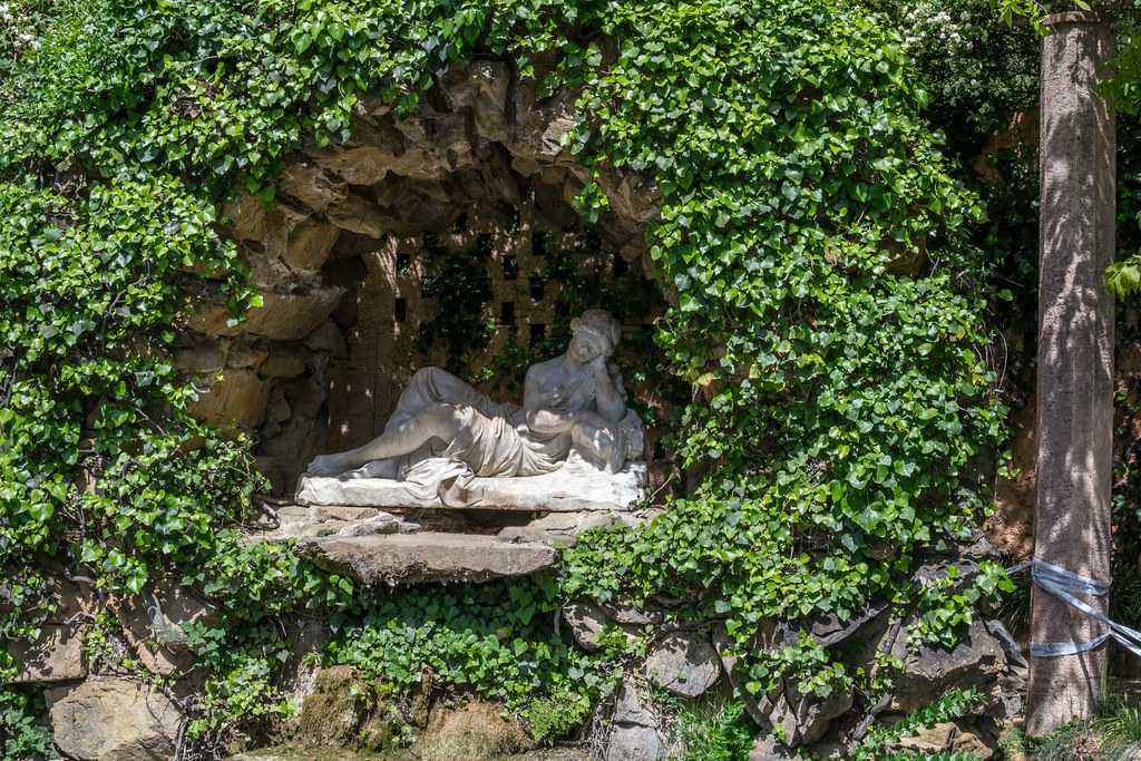 Sculptures at the Parc del Laberint d’Horta