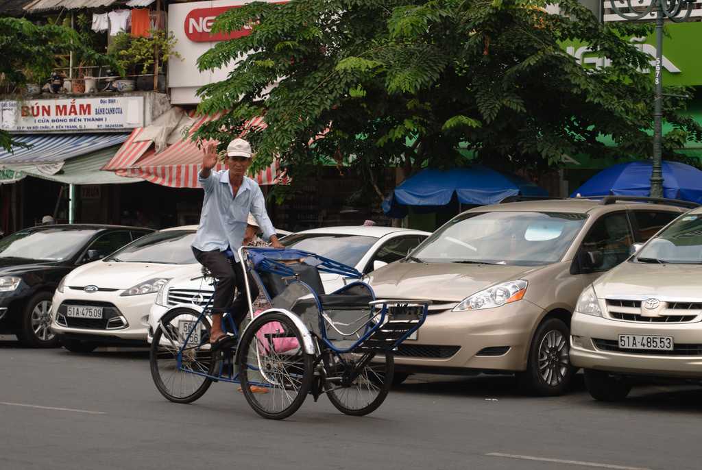 Local transport in vietnam, cyclo