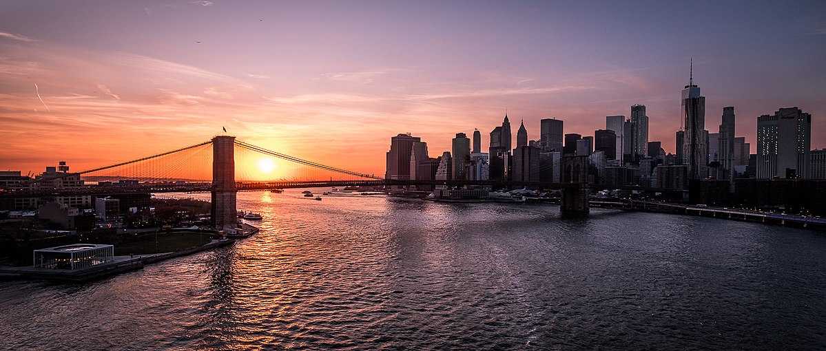 Brooklyn Bridge Sunset 