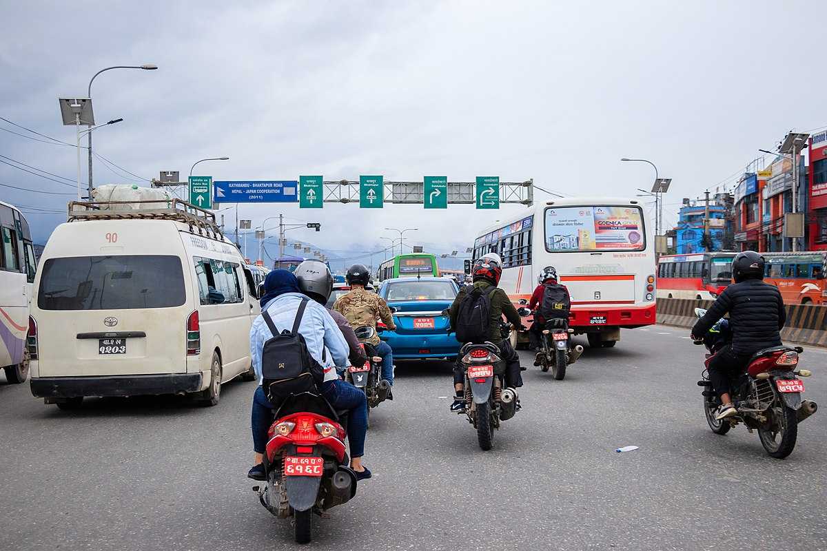 Traffic in Nepal