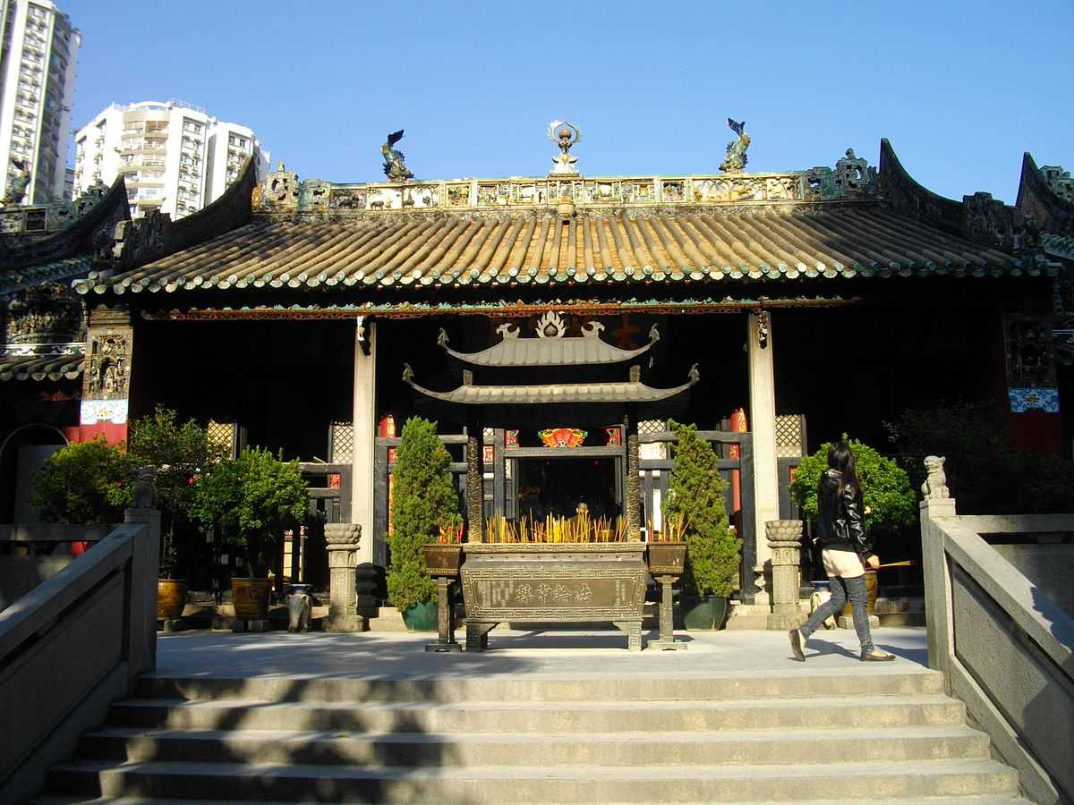 A Buddhist temple