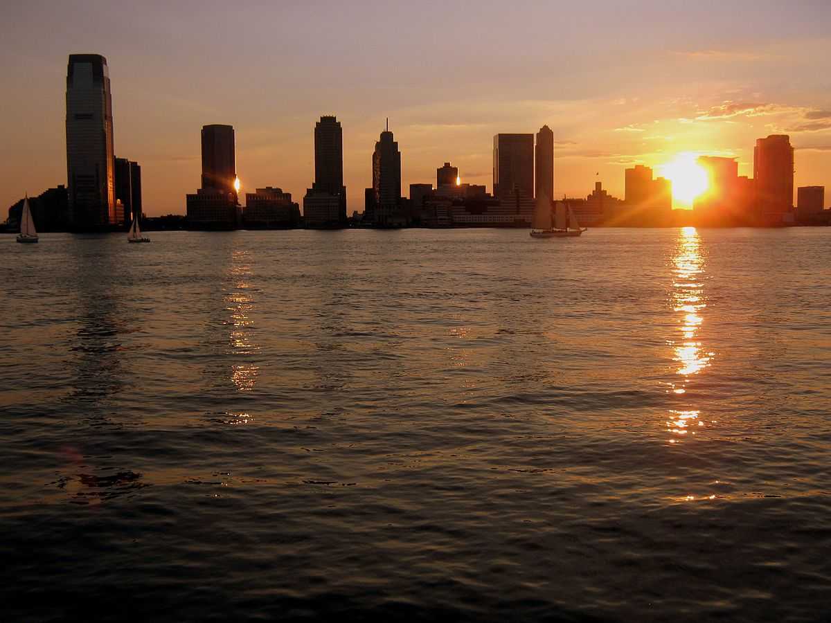 Sunset from Battery Park