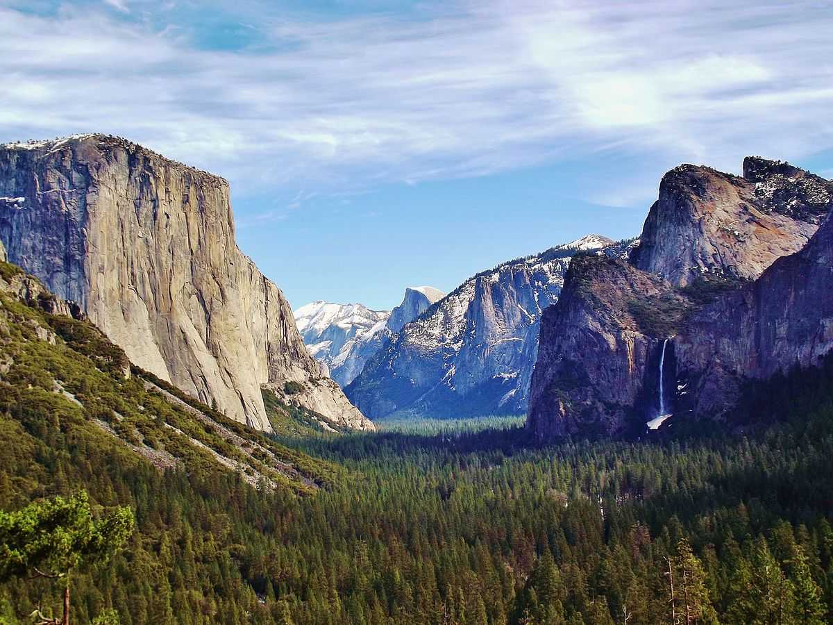 Yosemite Valley, California, Places to Slackline in the world