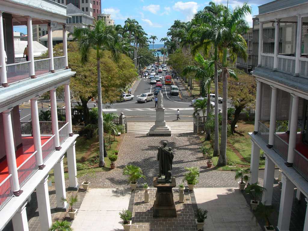 Place d'Armes from Government House