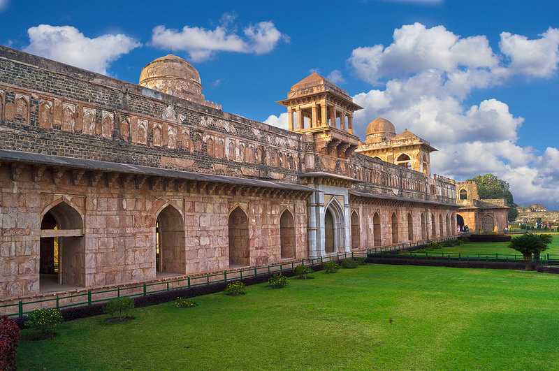 Jahaz Mahal, Mandu, Winter afternoon