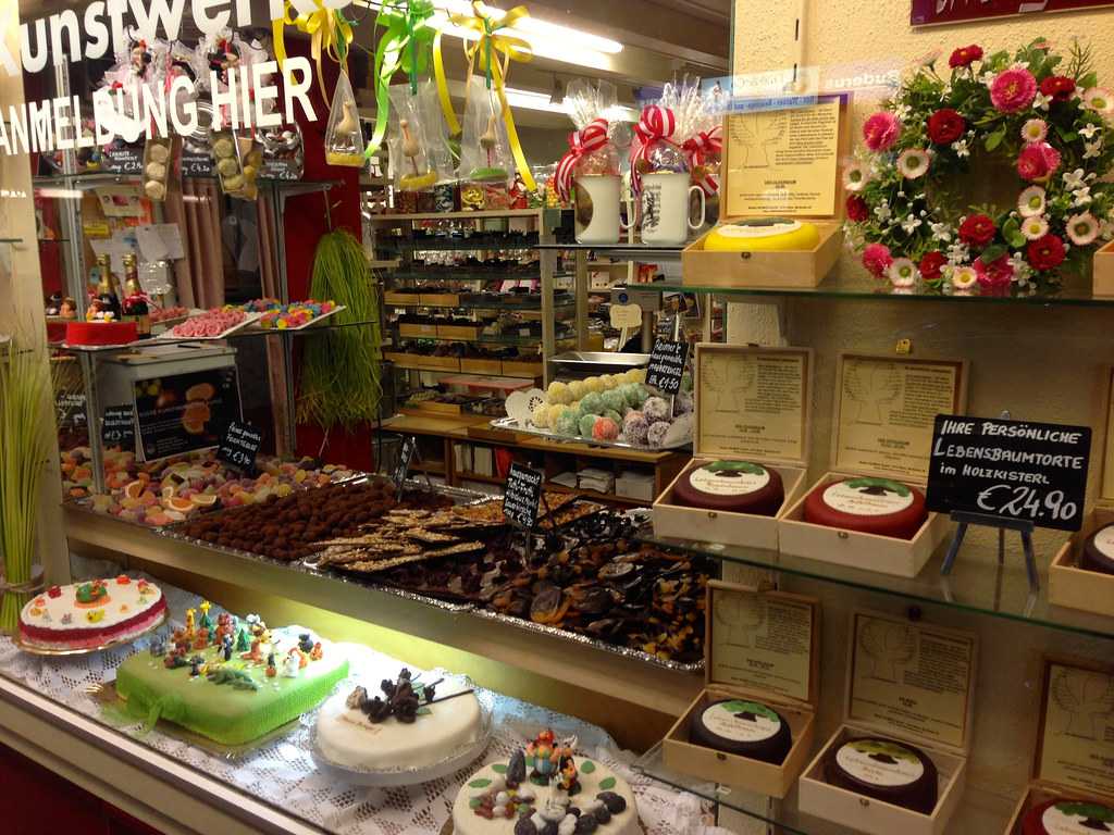 dessert shop, naschmarkt