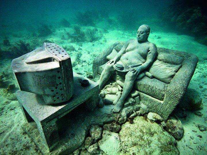 Cancun Underwater Museum, Mexico