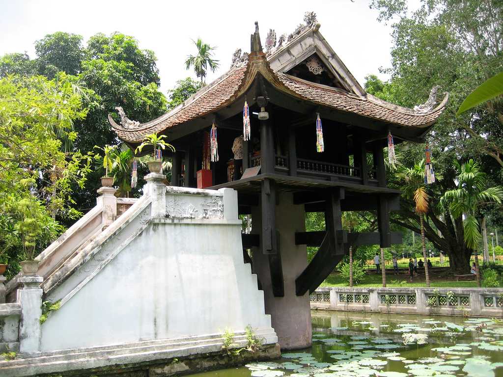One Pillar Pagoda Hanoi Vietnam